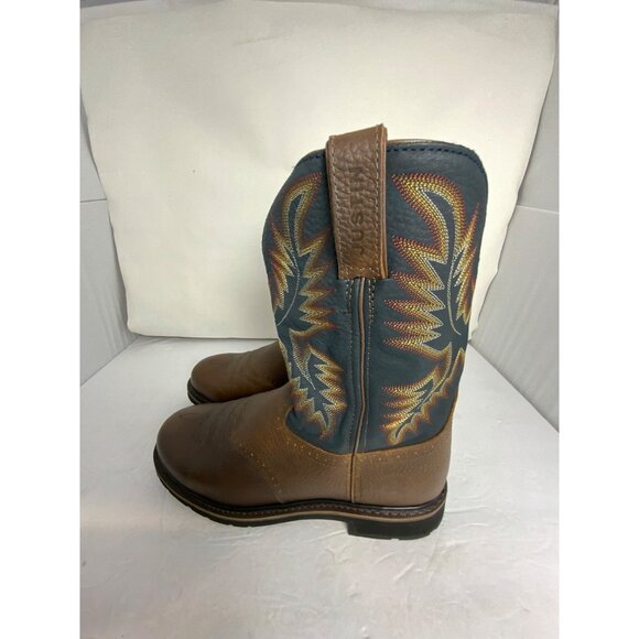 Justin stampede boots WK4665 SZ 13D NEW main image 6